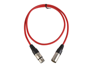 XLR Male to XLR Female Patch Lead 3 Pin Balanced Choice of Length